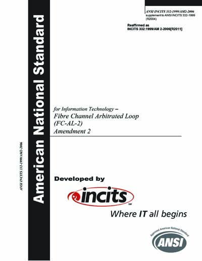 Standards PDF Cover Page